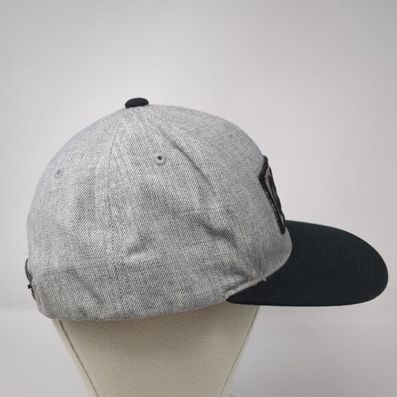 Obey Patch Snapback Hat Gray One Size Colorblock Adjustable Vent Holes - Picture 5 of 9